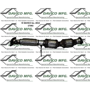 Davico Direct Fit Catalytic Converter and Pipe Assembly for 2008 Volvo V50 - 17302