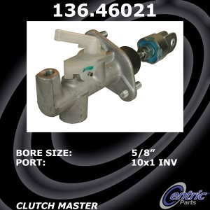 Centric Premium Clutch Master Cylinder for 2000 Mitsubishi Eclipse - 136.46021