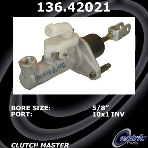 Centric Premium Clutch Master Cylinder for 2004 Nissan Altima - 136.42021