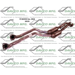 Davico Direct Fit Catalytic Converter and Pipe Assembly for BMW M3 - 16131