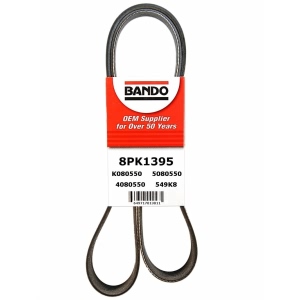 BANDO Rib Ace™ V-Ribbed OEM Quality Serpentine Belt for 2013 BMW X3 - 8PK1395