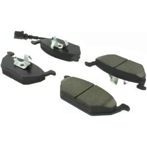 Centric Posi Quiet™ Extended Wear Brake Pads With Shims And Hardware for 2019 Volkswagen Jetta - 106.07681