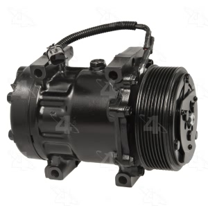 Four Seasons Remanufactured A C Compressor With Clutch for 2005 Dodge Ram 3500 - 67589
