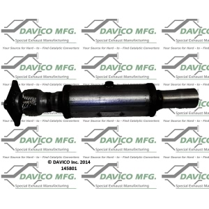 Davico Direct Fit Catalytic Converter for 2001 Dodge Caravan - 145801