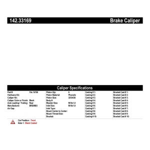 Centric Posi Quiet™ Loaded Brake Caliper for 2012 Audi A8 Quattro - 142.33169