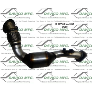 Davico Direct Fit Catalytic Converter for 2008 BMW 135i - 17298