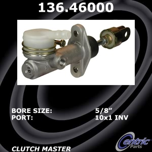 Centric Premium Clutch Master Cylinder for 1988 Plymouth Colt - 136.46000