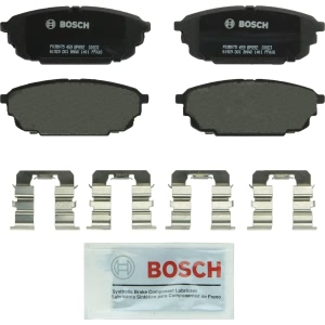 Bosch QuietCast™ Premium Organic Rear Disc Brake Pads for Mazda Protege5 - BP892
