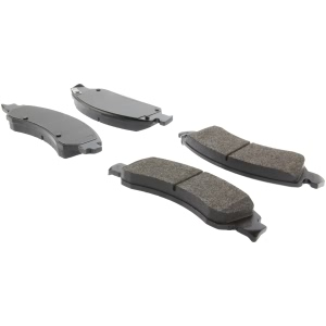 Centric Posi Quiet™ Extended Wear Semi-Metallic Front Disc Brake Pads for Chevrolet Silverado - 106.13630