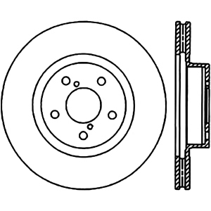 Centric Premium™ Brake Rotor for Saab 9-2X - 125.47012