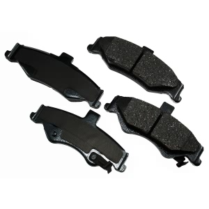 Akebono Pro-ACT™ Ultra-Premium Ceramic Rear Disc Brake Pads for 2002 Chevrolet Camaro - ACT750