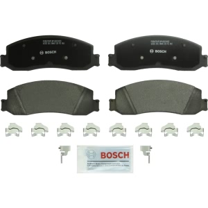 Bosch QuietCast™ Premium Organic Front Disc Brake Pads for 2009 Ford F-350 Super Duty - BP1631