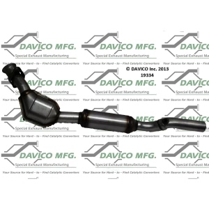 Davico Direct Fit Catalytic Converter and Pipe Assembly for 2004 Ford F-150 Heritage - 19334