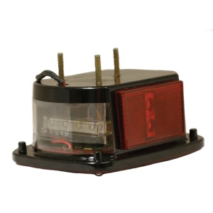 GROTE Driver Side Hi Count™ Red Bracket Mount LED Combination Tail Light with License Window and Side Marker Light for 1984 Jeep Scrambler - G5212