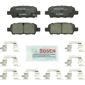 Bosch QuietCast™ Premium Ceramic Rear Disc Brake Pads for 2009 Nissan Quest - BC905