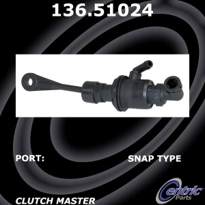 Centric Premium™ Clutch Master Cylinder for 2012 Kia Optima - 136.51024