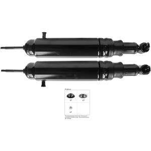 Monroe Max-Air™ Load Adjusting Rear Shock Absorbers for 2002 Cadillac DeVille - MA822