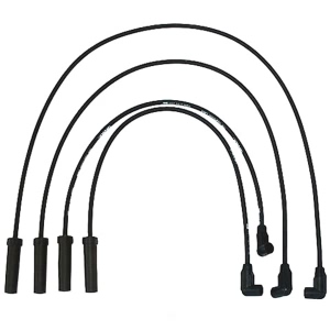 Denso Spark Plug Wire Set for 1988 Pontiac Fiero - 671-4021