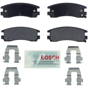 Bosch Blue™ Semi-Metallic Rear Disc Brake Pads for 1999 Oldsmobile Aurora - BE508H