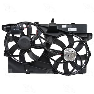 Four Seasons Dual Radiator And Condenser Fan Assembly for 2011 Ford Edge - 76228