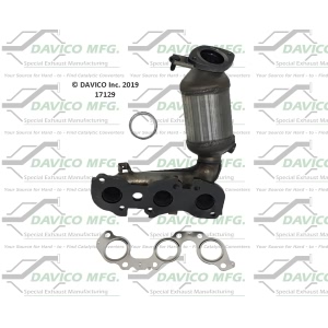 Davico Exhaust Manifold with Integrated Catalytic Converter for 2002 Toyota Camry - 17129