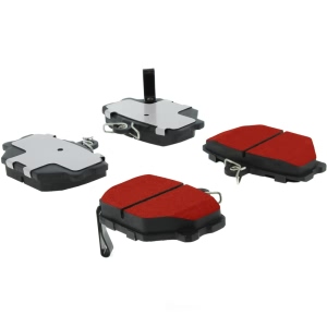 Centric Posi Quiet Pro™ Semi-Metallic Front Disc Brake Pads for 2011 Smart Fortwo - 500.12520