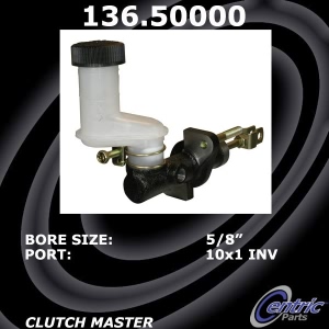Centric Premium™ Clutch Master Cylinder for 1996 Kia Sephia - 136.50000