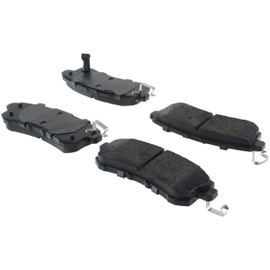 Centric Posi Quiet™ Extended Wear Semi-Metallic Rear Disc Brake Pads for 2019 Nissan Armada - 106.15100