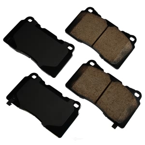 Akebono Performance™ Ultra-Premium Ceramic Front Brake Pads for 2006 Acura TL - ASP1001