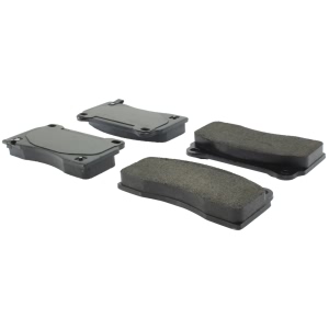 Centric Posi Quiet™ Extended Wear Semi-Metallic Front Disc Brake Pads for 2006 Jaguar XKR - 106.08100