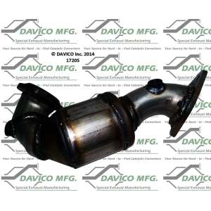 Davico Direct Fit Catalytic Converter for 2009 Saab 9-3 - 17205