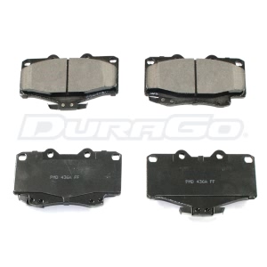 DuraGo Ceramic Front Disc Brake Pads for 2000 Toyota Tacoma - BP436AC