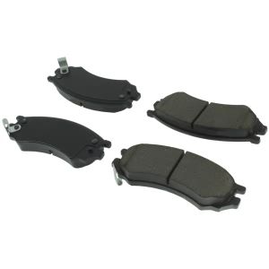 Centric Posi Quiet™ Ceramic Front Disc Brake Pads for 1993 Saturn SC1 - 105.05070