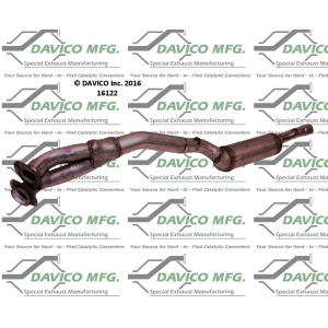 Davico Direct Fit Catalytic Converter and Pipe Assembly for 1997 BMW 740i - 16122