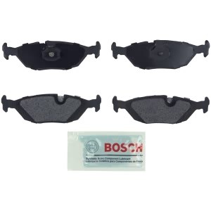 Bosch Blue™ Semi-Metallic Rear Disc Brake Pads for 1989 Saab 9000 - BE322
