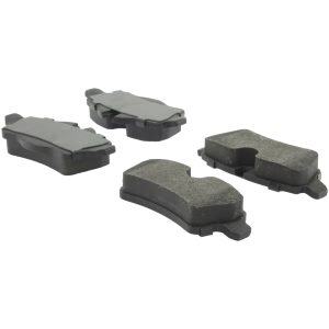 Centric Posi Quiet™ Semi-Metallic Rear Disc Brake Pads for 2015 Mini Cooper - 104.13090