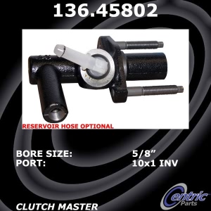 Centric Premium Clutch Master Cylinder for 2012 Mazda MX-5 Miata - 136.45802