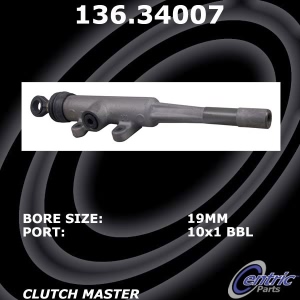 Centric Premium Clutch Master Cylinder for 1995 BMW 850CSi - 136.34007