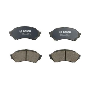 Bosch QuietCast™ Premium Ceramic Front Disc Brake Pads for 2000 Mazda Protege - BC798