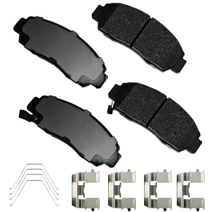 Akebono Pro-ACT™ Ultra-Premium Ceramic Front Disc Brake Pads for 2007 Honda Accord - ACT787B