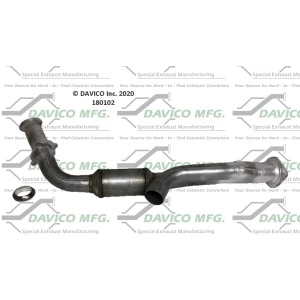 Davico Direct Fit Catalytic Converter and Pipe Assembly for 2002 GMC Yukon XL 1500 - 180102