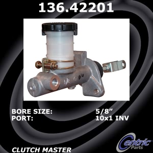 Centric Premium Clutch Master Cylinder for Nissan Stanza - 136.42201