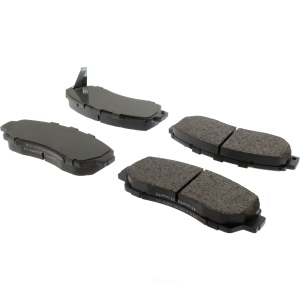 Centric Posi Quiet™ Extended Wear Semi-Metallic Front Disc Brake Pads for 2008 Honda CR-V - 106.10890