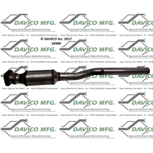 Davico Direct Fit Catalytic Converter and Pipe Assembly for 2008 Mitsubishi Outlander - 18480