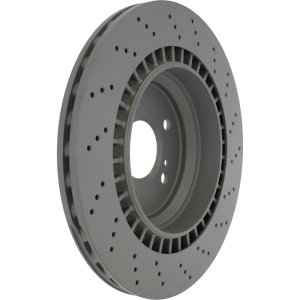 Centric SportStop Drilled 1-Piece Rear Brake Rotor for 2012 Mercedes-Benz S350 - 128.35096