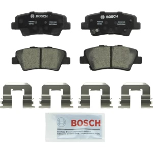 Bosch QuietCast™ Premium Ceramic Rear Disc Brake Pads for 2010 Hyundai Azera - BC1313