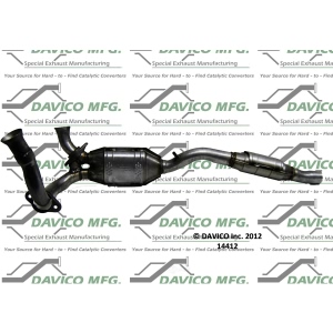 Davico Direct Fit Catalytic Converter and Pipe Assembly for 1992 Ford E-150 Econoline - 14412