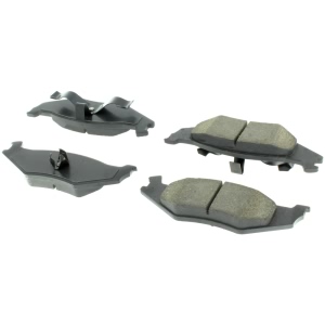 Centric Premium Ceramic Rear Disc Brake Pads for Plymouth Acclaim - 301.05120