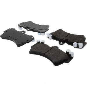 Centric Posi Quiet™ Extended Wear Semi-Metallic Front Disc Brake Pads for 2005 Porsche Cayenne - 106.09770