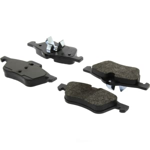 Centric Posi Quiet™ Extended Wear Semi-Metallic Front Disc Brake Pads for 2004 Mini Cooper - 106.09390